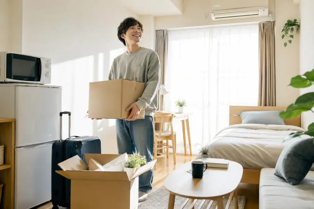 寮への入居・新生活のイメージ